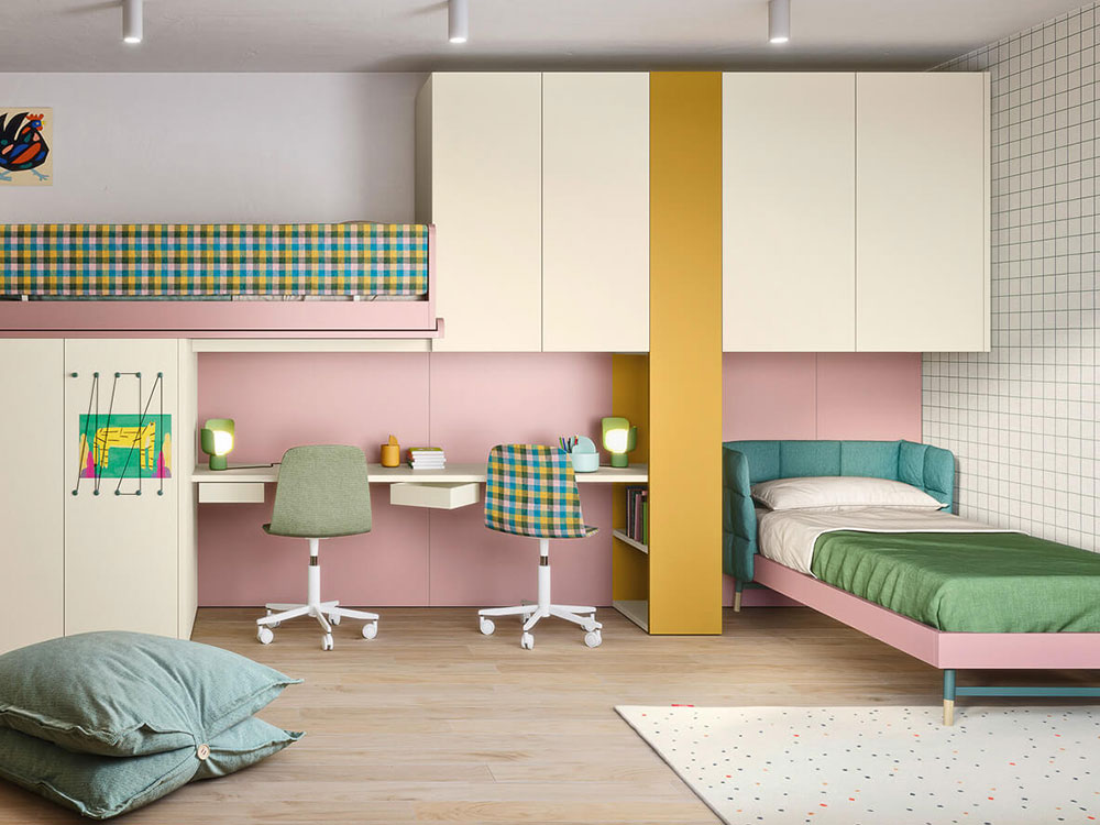 Zona notte, camera da letto, cameretta per bambini - Dallara Design Arremento Ferrara