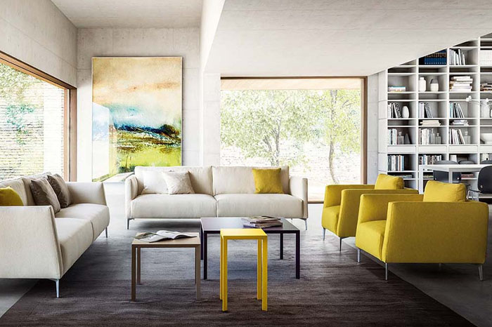 divani modulari e componibili, divani angolari e con penisola, divani letto, poltrone e poltroncine, chaise longue e pouf - Dallara Design Arredamento Ferrara